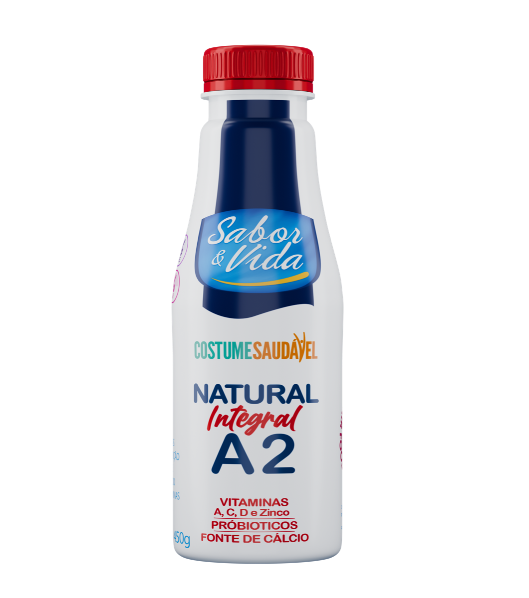 Iogurte natural A2 Costume Saudável