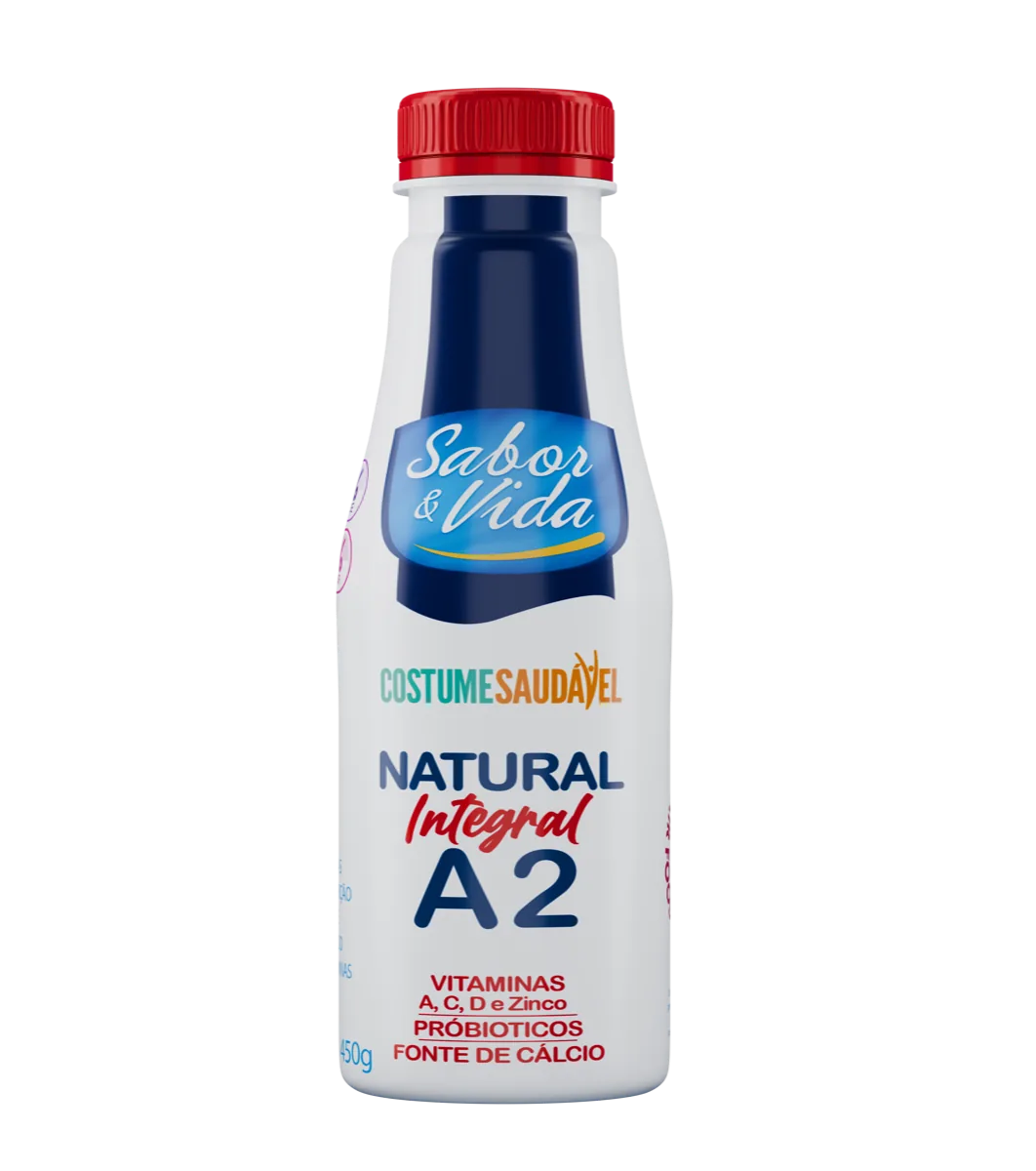 Iogurte natural A2 Costume Saudável
