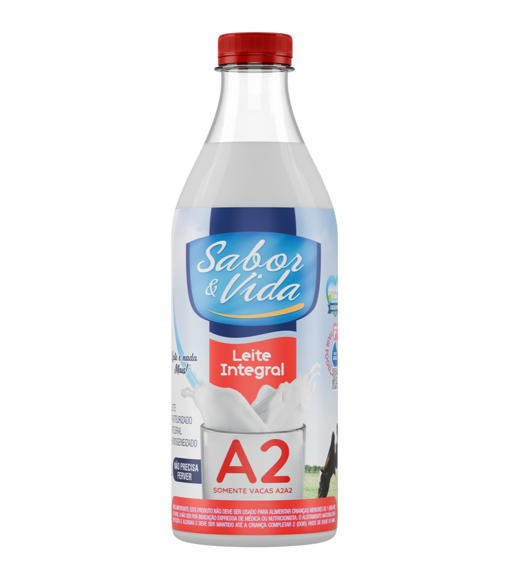 Leite Integral A2 Sabor & Vida 1L