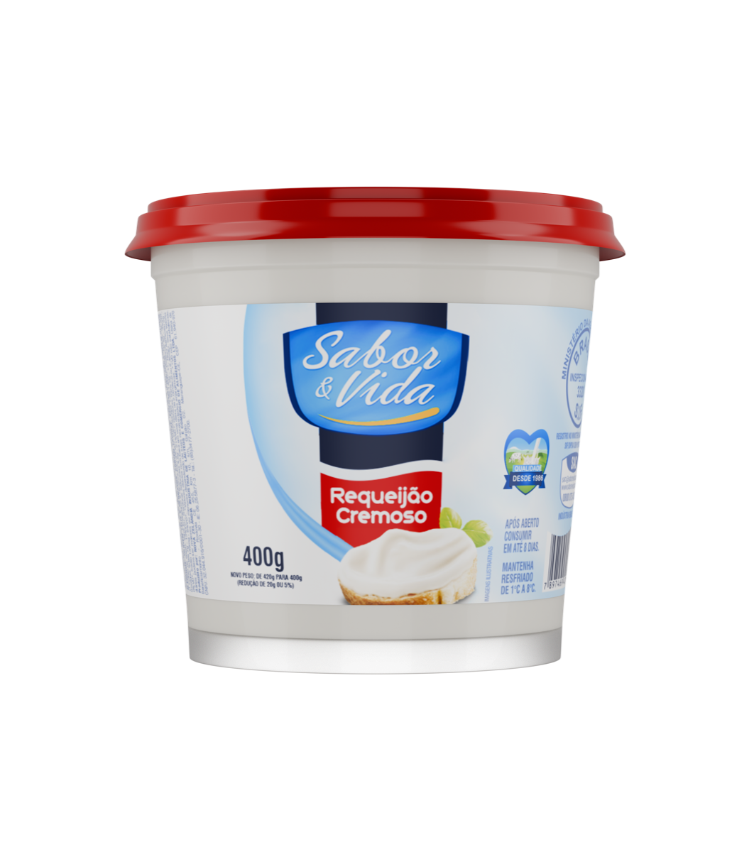 Requeijão Cremoso Sabor & Vida