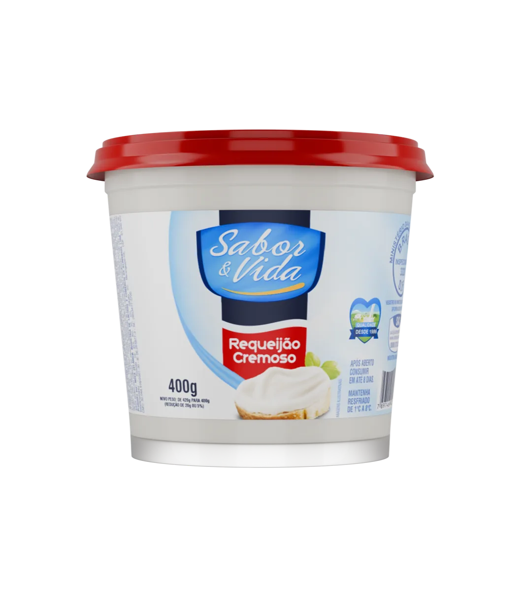 Requeijão Cremoso Sabor & Vida