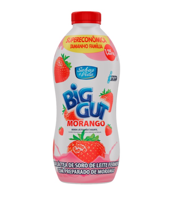 Garrafão 1,25 kg · Morango