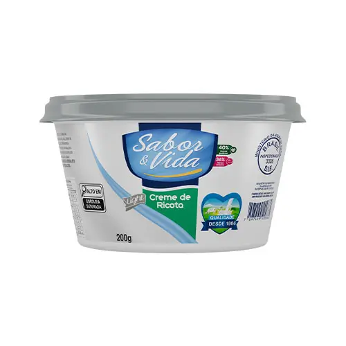 Creme de Ricota Light – 200g