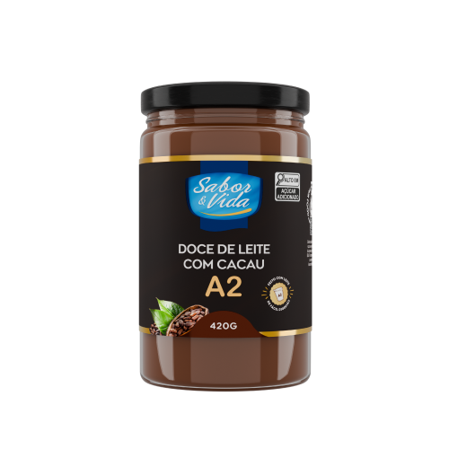 Doce de Leite com Cacau A2 – 420g