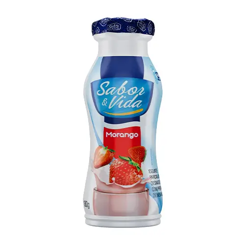 Iogurte Desnatado de Morango – 180g