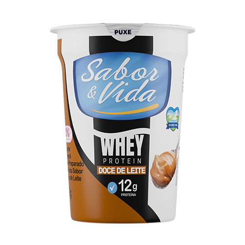 Iogurte Integral de Doce de Leite (Whey Protein) – 170g