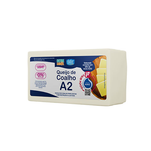 Queijo de Coalho A2 Zero Lactose – 500g