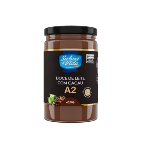 Doce de Leite com Cacau A2 – 420g