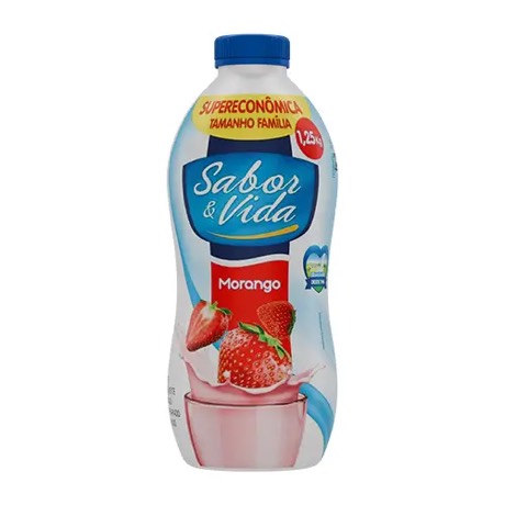 Iogurte Desnatado Preparado de Morango – 1,25kg
