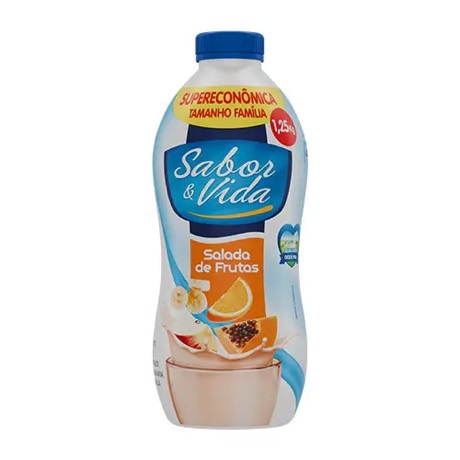 Iogurte Desnatado Preparado de Salada de Frutas – 1,25kg