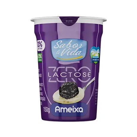 Iogurte Desnatado Zero Lactose de Ameixa