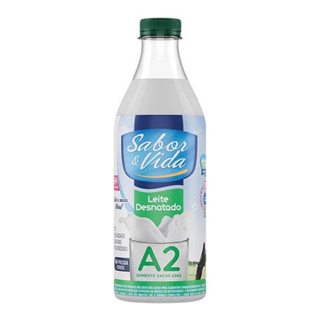 Leite Pasteurizado Desnatado Homogeneizado A2 – 1L