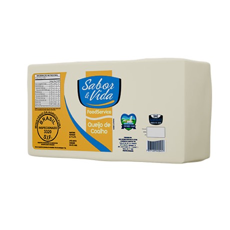 Queijo de Coalho Barra – 4Kg