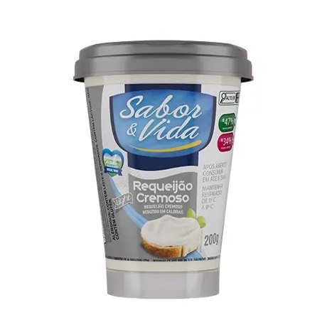 Requeijão Cremoso Light – 200g